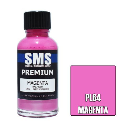 SMS Premium Lacquer - PL64 Magenta