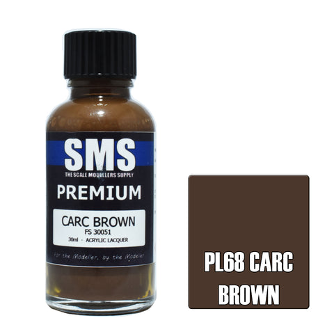 SMS Premium Lacquer - PL68 Carc Brown