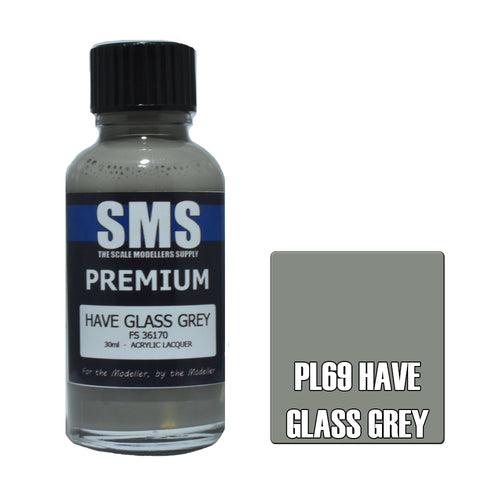 SMS Premium Lacquer - PL69 Have Glass Grey