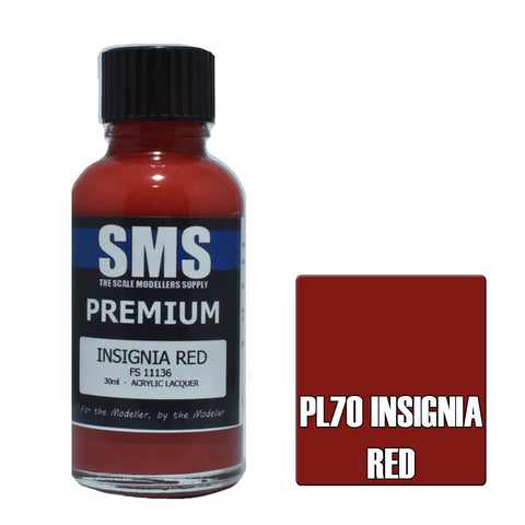 SMS Premium Lacquer - PL70 Insignia Red