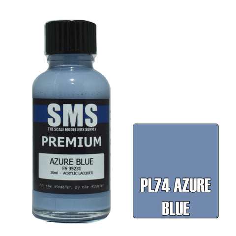 SMS Premium Lacquer - PL74 Azure Blue