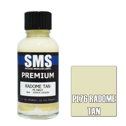 SMS Premium Lacquer - PL76 Radome Tan