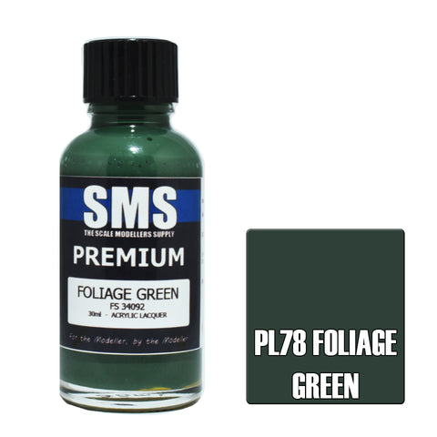 SMS Premium Lacquer - PL78 Foliage Green