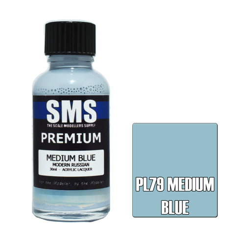 SMS Premium Lacquer - PL79 Medium Blue