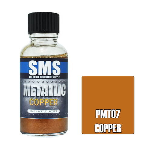SMS Premium Metallic Lacquer - PMT07 Copper