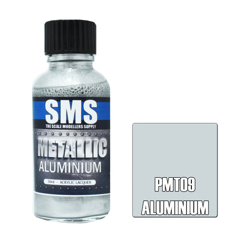 SMS Premium Metallic Lacquer - PMT09 Aluminium