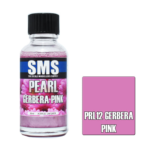SMS Pearl Lacquer - PRL12 Gerbera Pink