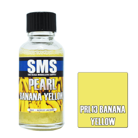 SMS Pearl Lacquer - PRL13 Banana Yellow