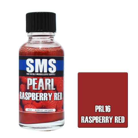 SMS Pearl Lacquer - PRL16 Raspberry Red