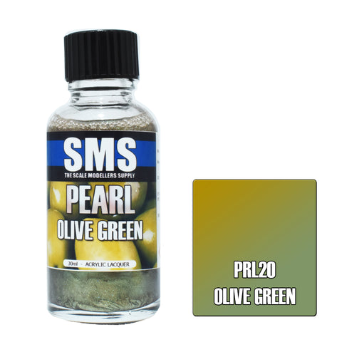 SMS Pearl Lacquer - PRL20 Olive Green