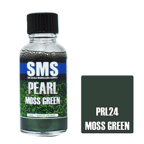 SMS Pearl Lacquer - PRL24 Moss Green