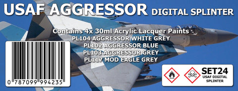 SMS USAF Digital Splinter Color Set