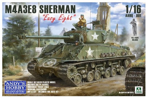 Andys Hobby HQ M4A3E8 Sherman Easy Eight w/Figure