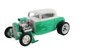 1932 Blown Ford Hot Rod 3 Window Coupe W/Flames