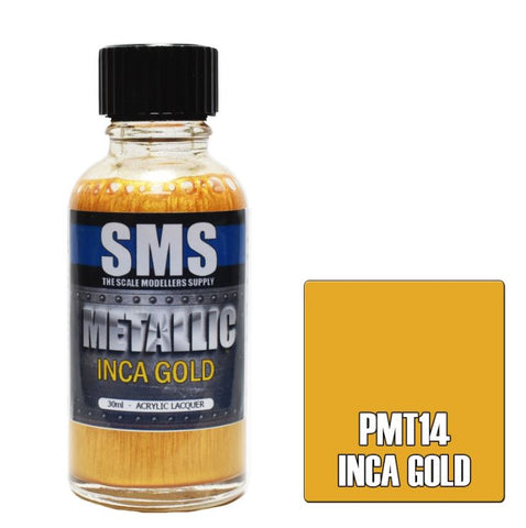 SMS Premium Metallic Lacquer - PMT14 Inca Gold