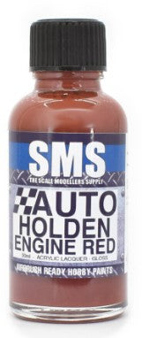 SMS Auto Colour PA14 Holden Engine Red