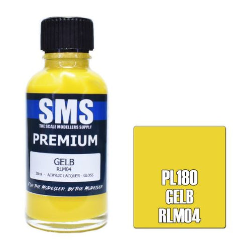 SMS Premium Lacquer - PL180 Gelb RLM04