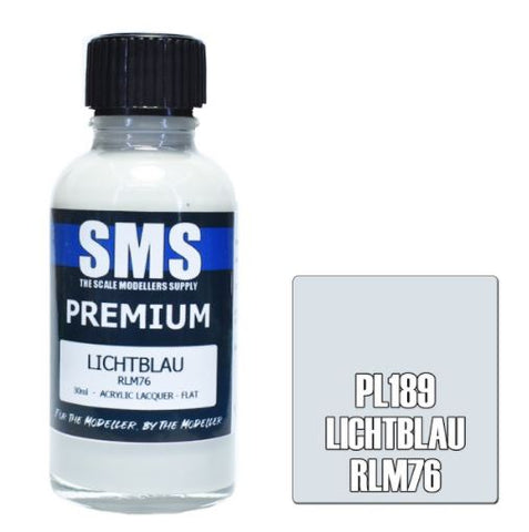 SMS Premium Lacquer - PL189 Lichtblau RLM76