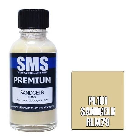 SMS Premium Lacquer - PL191 SANDGELB RLM79