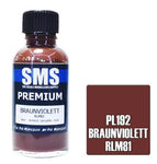 SMS Premium Lacquer - PL192 BRAUNVIOLETT RLM81