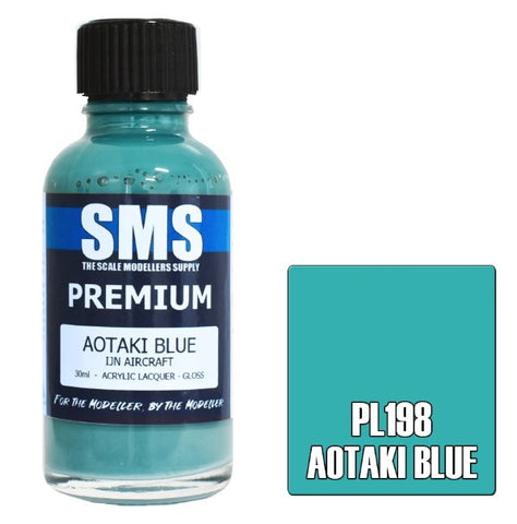 SMS Premium Lacquer - PL198 Aotaki Blue (IJN Aircraft)