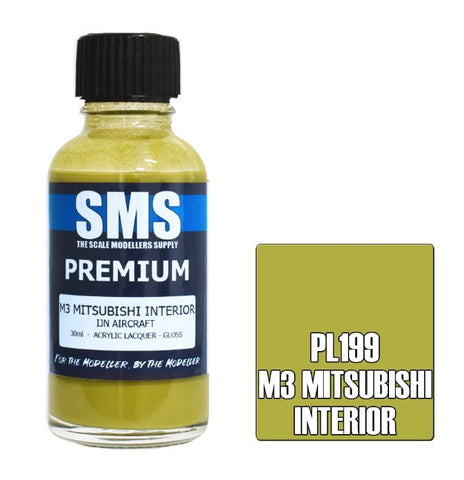 SMS Premium Lacquer - PL199 M3 Mitsubishi Interior (IJN Aircraft)