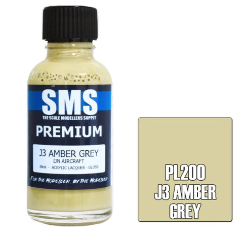 SMS Premium Lacquer - PL200 J3 Ambre Grey (IJN Aircraft)