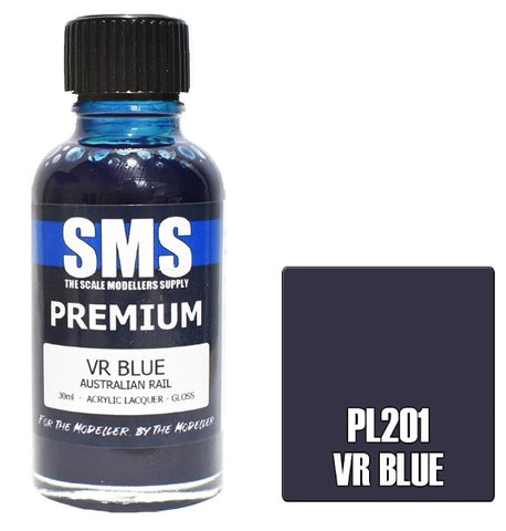 SMS Premium Lacquer - PL201 VR Blue