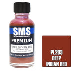 SMS Premium Lacquer - PL203 Deep Indian Red