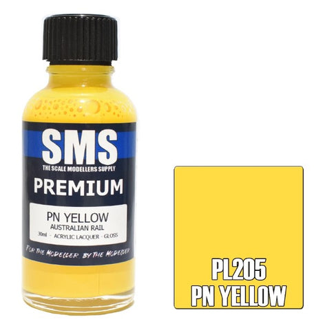 SMS Premium Lacquer - PL205 PN Yellow