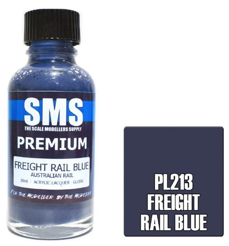 SMS Premium Lacquer - PL213 Freight Rail Blue