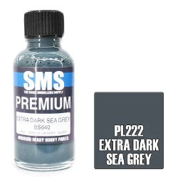 SMS Premium Lacquer - PL222 Extra Dark Sea Grey