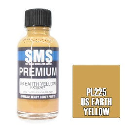 SMS Premium Lacquer - PL225 US Earth Yellow FS30257