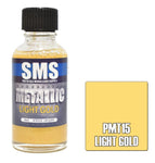 SMS Premium Metallic Lacquer - PMT15 Light Gold