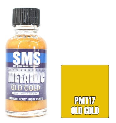 SMS Premium Metallic Lacquer - PMT17 Old Gold