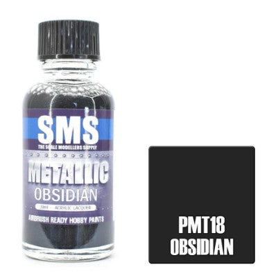 SMS Premium Metallic Lacquer - PMT18 Obsidian