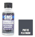 SMS Premium Metallic Lacquer - PMT19 Platinum