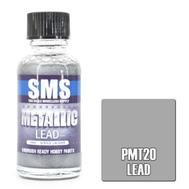 SMS Premium Metallic Lacquer - PMT20 Lead