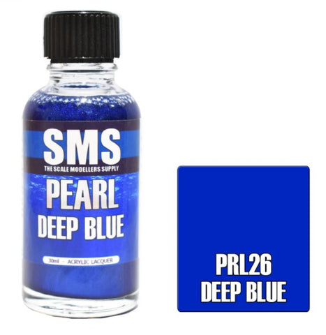 SMS Pearl Lacquer - PRL26 Deep Blue