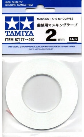 Tamiya Masking Tape For Curves 2mm