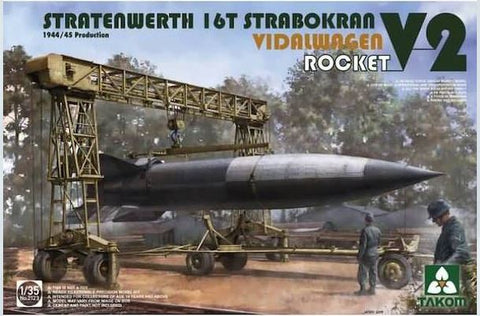 Takom Stratenwerth 16t Strabokran 1944/45 Production / V-2 Rocket / Vidalwagen