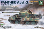 Takom 2120 WWII German Panther Ausf.G Mid production w/ Steel Wheels 2 in 1 kit