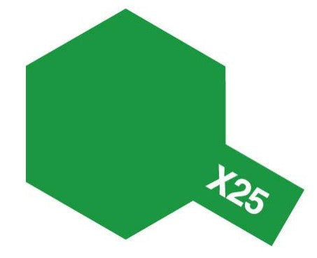 Tamiya Acrylic Paint X-25 Clear Green