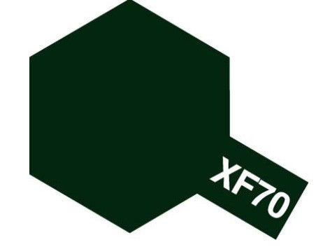 Tamiya Acrylic Paint XF-70 Dark Green